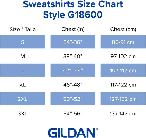 Miniatura 5 de Gildan Sudadera con capucha y cremallera de forro polar, estilo G18600