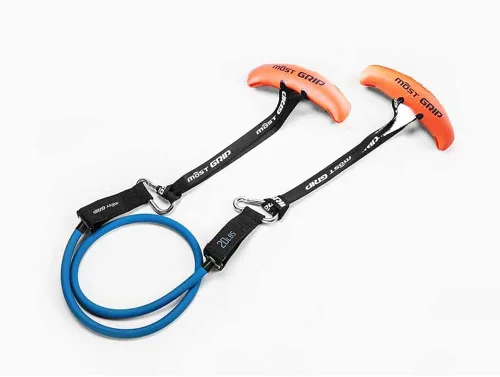 Miniatura 6 de Lara Star Agarres para dominar, correa de fitness, asas de cable resistente, agarre de entrenamiento, entrenamiento de fuerza, entrenamiento para 1