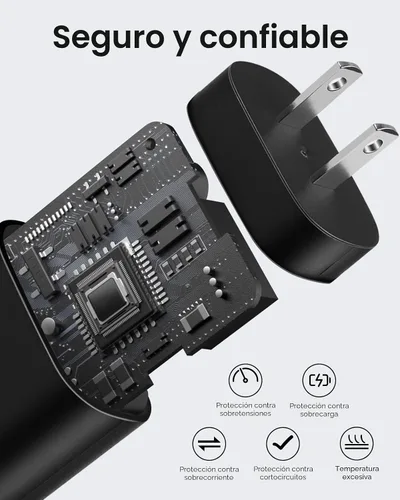 Miniatura 2 de AISNI Cargador USB C, paquete de 2 cargadores tipo C de 25 W, carga rápida con cable de carga USBC de 6 pies, carga de teléfono Android para Galaxy