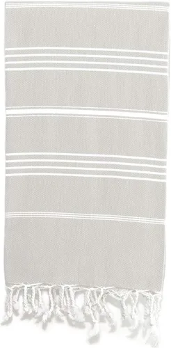 Miniatura 3 de Toalla de baño turca Peshtemal Fouta de 39 x 71 pulgadas, 100% algodón, para picnic en la playa, pareo (azul marino)