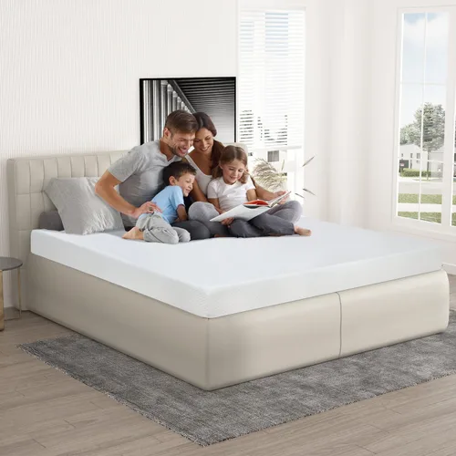 Miniatura 26 de Colchón individual de 5 pulgadas, colchón de espuma viscoelástica de gel en una caja para alivio de presión, certificado CertiPUR-US, colchón