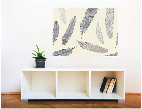 Miniatura 12 de Wall26 Adhesivo de pared extraíble – Círculos abstractos azul fresco Vista creativa de ventana para decoración del hogar/pared – 24 x 32 pulgadas