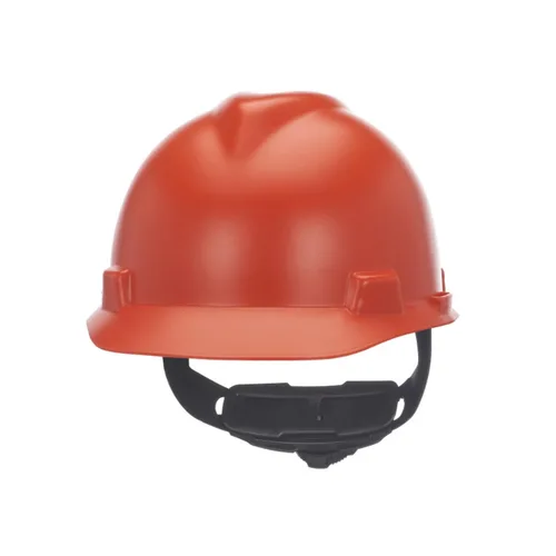 Miniatura 12 de MSA 10203088 V-Gard - Casco de seguridad estilo gorra, con suspensión de trinquete Fas-Trac III, carcasa de polietileno, protección contra impactos