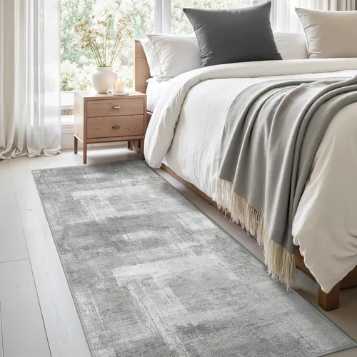 Miniatura 68 de zesthome Alfombras de 5 x 7 pulgadas - Alfombra lavable resistente a las manchas, alfombras modernas abstractas para sala de estar, dormitorio
