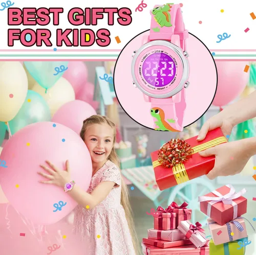 Miniatura 7 de Viposoon Kids Watches with Waterproof Alarm - Dinosaur Gifts for Boys Girls Age 3-10