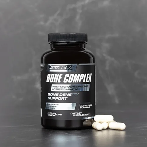 Miniatura 4 de PrimeGENIX Bone Complex - Suplemento de densidad ósea premium para hombres mayores de 40 años con calcio MCHA, vitamina K de doble forma MK-4 MK-7
