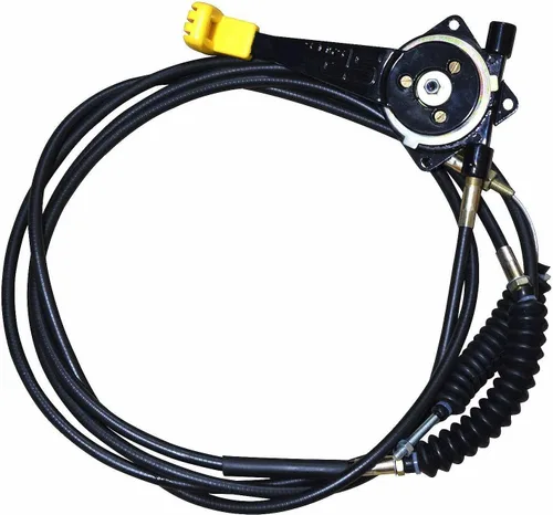 JCB 3CX Retroexcavadoras Cargadoras Cable del acelerador 3CX JCB Longitud del cable del acelerador 12 pies JCB Modelo año 1985 a 2015 Universal