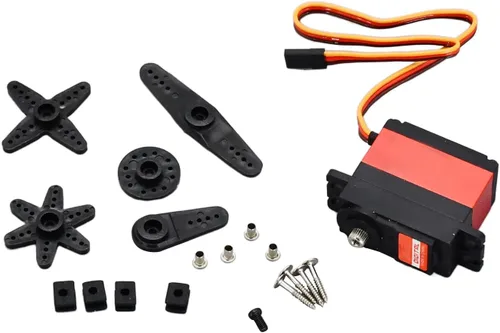 Alta precisión Metal Gear Digital Standard Servo 2.19 oz 300 grados 55.8 lbs PDI-6225MG-300 PDI6225MG300 Compatible con RC Car Robot UAV Helicóptero
