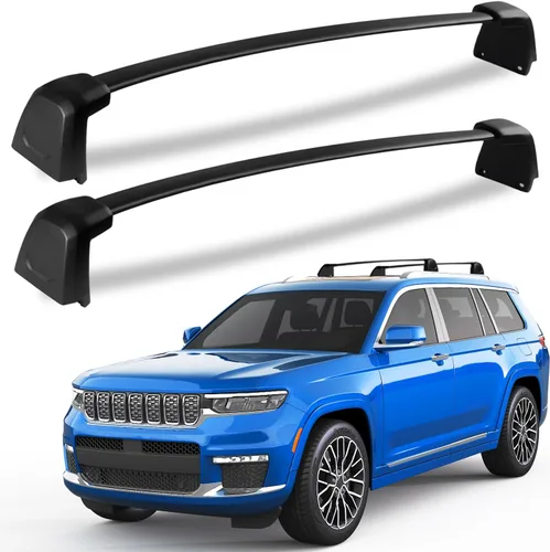 Miniatura 11 de KINGGERI Barras Transversales para Techo de 220 libras Compatible con Jeep Grand Cherokee L 2021-2026 y Grand Cherokee 2022-2026, Rieles de Techo