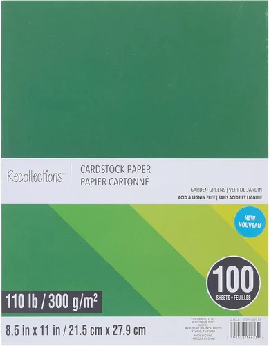Miniatura 13 de Recollections 100 hojas de papel de cartulina negro pesado de 8.5 x 11 pulgadas, papel sin ácido ni lignina para álbumes de recortes, artes