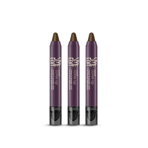 Miniatura 19 de Style Edit Barra de Retoque de Raíz para Cobertura de Cabello Gris y Marrón Oscuro, Color Temporal de Cabello, Bolígrafo de Esponja de Sombreado