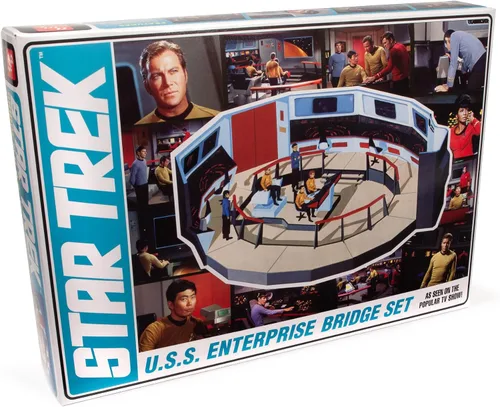 Miniatura 7 de AMT 1296 Star Trek Clásico U.S.S. Enterprise 1:650 Kit de Modelado