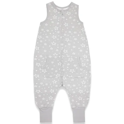 Miniatura 15 de Sacos de dormir para niños de 12 a 24 meses, 1 paquete de manta para bebé con pies, sacos de dormir transpirables sin mangas para bebés niños y niñas