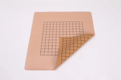 Miniatura 7 de Go - Tablero de juego reversible de 19 x 19/13 x 13 pulgadas, enrollable y plegable, de piel sintética, portátil, juego de mesa de estrategia