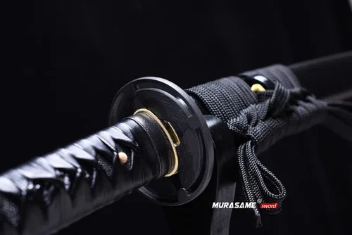 Miniatura 3 de MURASAME Katana Espada 41" T10 Acero Real Hamon Maquinilla de afeitar afilada espiga completa hecha a mano