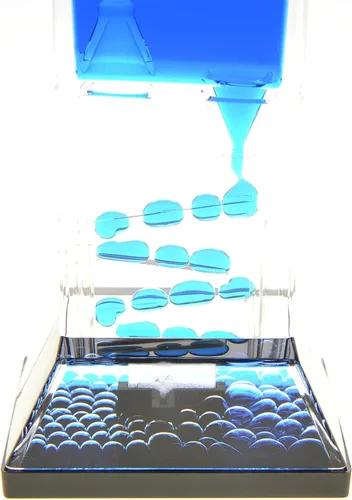Miniatura 5 de PowerTRC Juguete sensorial de burbujas de movimiento líquido, juguete antiestrés para encimeras de escritorio, juguete calmante y relajante