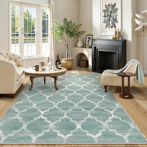Miniatura 59 de Lahome Alfombra marroquí para pasillo – Alfombra antideslizante lavable de 2 x 6 pies con parte trasera de goma, suave y no desprende pelo, alfombra