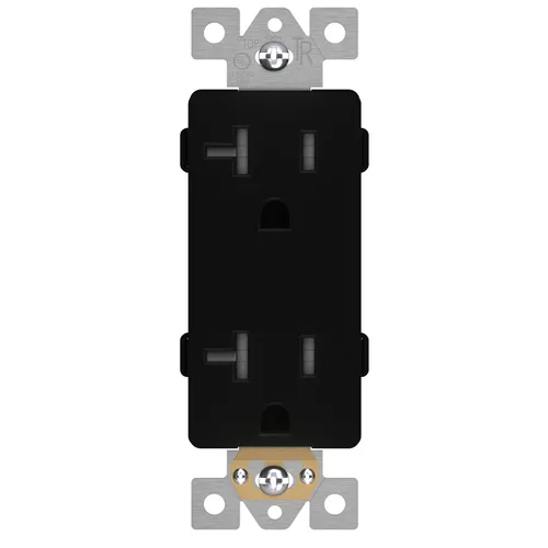 Miniatura 37 de LIDER LR15-TR-GD5P - Receptáculo decorativo mate c/tapa frontal intercambiable, tomacorriente a prueba de manipulaciones/niños, autoconexión a Dorado