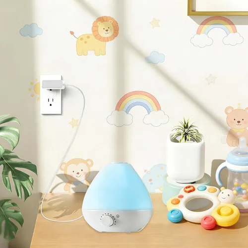 Miniatura 7 de Lnauy Cargador para humidificador Frida Baby compatible con Frida Baby 3 en 1 Cool Humidifier Cable de alimentación de repuesto Cable de carga de 24
