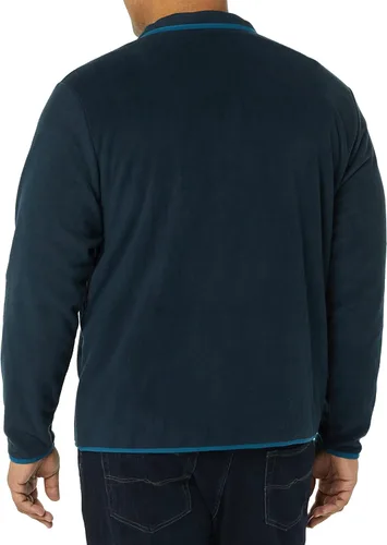 Miniatura 4 de Tienda Essentials Chaqueta de forro polar con cierre frontal para hombre