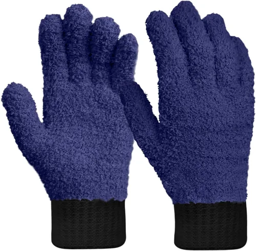 Miniatura 18 de MIG4U Guantes de limpieza de microfibra para el hogar, guantes para limpiar persianas, ventanas, contraventanas, muebles y coche, reutilizables, sin