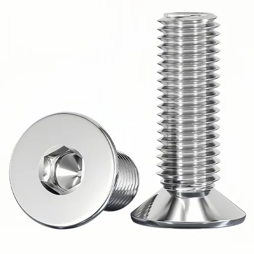 Miniatura 34 de NACX Tornillos de cabeza plana avellanados Phillips M6 x 0.551 in, A2-70, tono plateado, acero inoxidable 304, 60