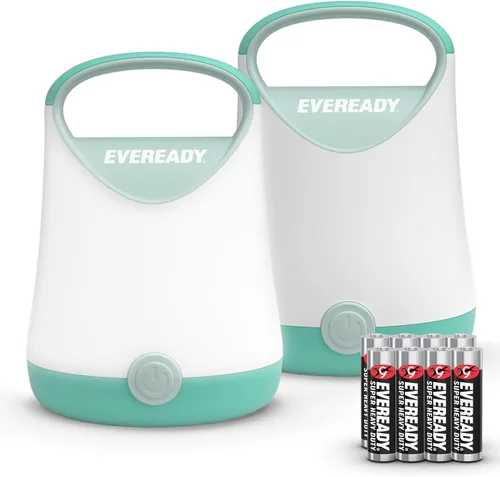Miniatura 10 de Eveready - Linterna LED para camping X-250 (paquete de 2), luces de tienda superbrillantes, linternas LED resistentes al agua, 100 horas de duración