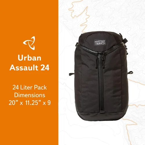 Miniatura 2 de Mystery Ranch Urban Assault 24 - Mochila inspirada en mochilas de asalto militar 24L