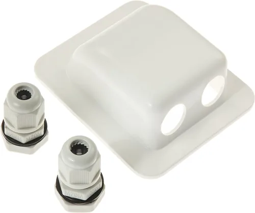 Miniatura 2 de Prensaestopas impermeable de doble cable ABS para paneles solares, autocaravanas, caravanas, barcos - para todos los tipos de cable de 6 mm² a 12