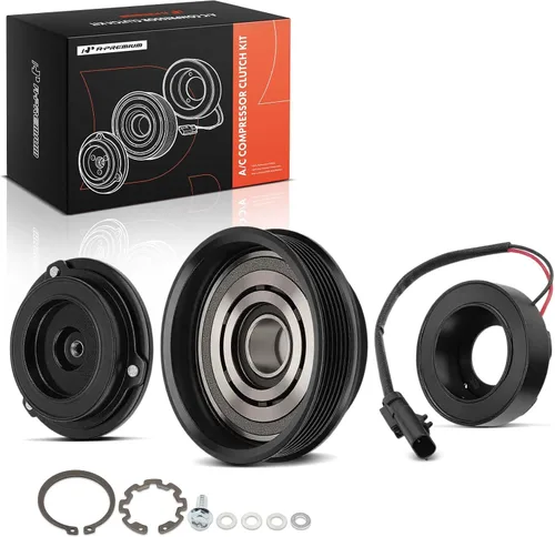 Kit de embrague de compresor de A/C de A-Premium compatible con Dodge Charger 2006-2010, Challenger 2008-2010, Magnum 2005-2008 y Chrysler 300