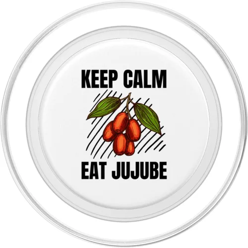 Miniatura 2 de Keep Calm Eat Jujube Vintage Grunge Jujube Lover PopSockets MagSafe PopGrip for iPhone