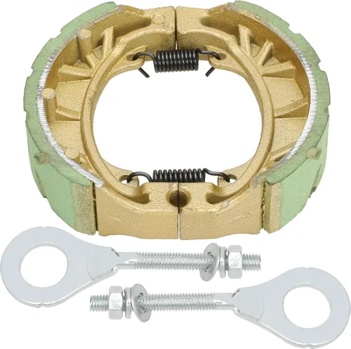 Miniatura 10 de GREHUA Kit de zapatas de freno de mini bicicleta y ajustador de cadena compatible con Coleman CT200U CT200U-EX BT200X Massimo Baja Warrior MB165 Gris