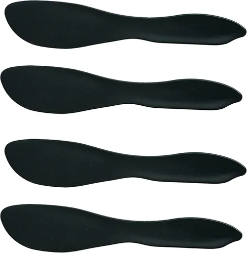 Linden Sweden Esparcidores multiusos, cuchillo de mantequilla versátil para queso suave o glaseado, seguro para niños, sin BPA y apto para