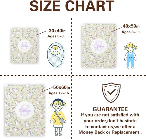 Miniatura 5 de Manta de bebé personalizada, manta de bebé personalizada con nombre para niños y niñas, regalos de bebé para recién nacidos, manta de bebé con Para