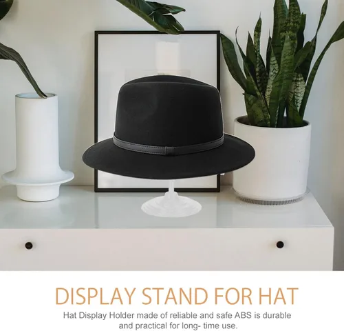 Miniatura 2 de Cabilock Soporte de exhibición de sombrero de 2 piezas para tienda casera