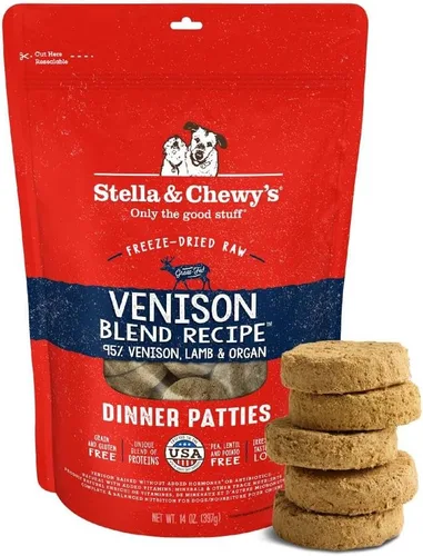 Miniatura 13 de Stella & Chewy's Empanadas crudas liofilizadas – Receta de cordero Dandy – Alimento para cachorros y perros con alto contenido de proteínas sin