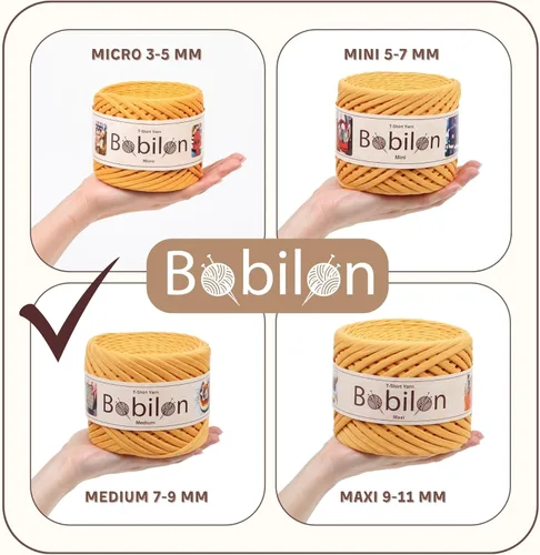 Miniatura 3 de Hilo de Camiseta de Algodón 7-9 mm (0.276-0.354 in) para Ganchillo, Tejido, Macramé, Manualidades DIY – Jersey Soft Ribbon, Fettuccini Zpagetti