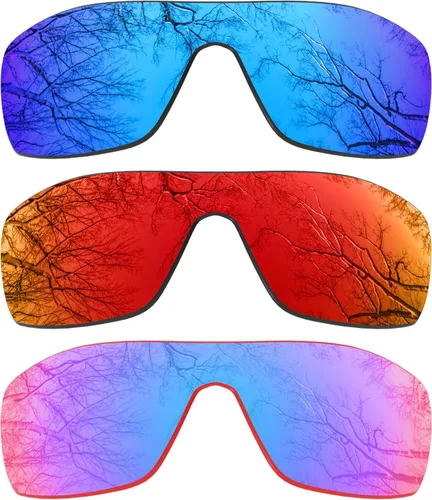 Miniatura 10 de ToughAsNails Juego de 3 lentes polarizadas de repuesto para gafas de sol Oakley Dart