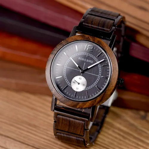 Miniatura 2 de BOBO BIRD Relojes de pulsera de cuarzo de moda para mujer con estilo casual