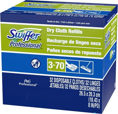Miniatura 3 de Swiffer 33407BX - Sistema de recarga en seco, paño, blanco, 32/caja