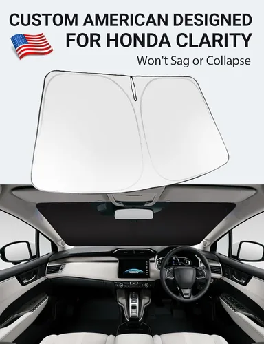 Miniatura 195 de Proadsy Parasol plegable para parabrisas delantero 2026, ajuste personalizado, accesorios para CRV SUV LX EX EX-L EX-L Navi Touring 2017-2022