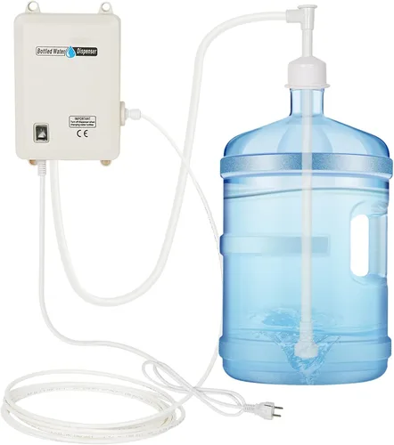 Miniatura 10 de Sistema de bomba de agua potable embotellada de doble tubo, potencia 25W, bomba de agua eléctrica de dispensación de agua embotellada de 2L