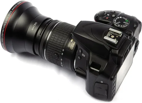 Miniatura 8 de Lightdow 58mm 0.43x Objetivo de gran angular y macro de alta definición para cámaras Canon EOS - Mejora tu creatividad fotográfica (φ58mm)
