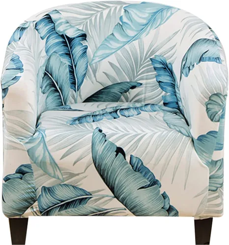Miniatura 23 de HOTNIU Funda para silla de club, fundas para sillas de bañera para sillones, funda de sillón de alta elasticidad, protector de muebles para sala