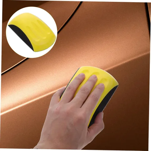 Miniatura 4 de OSALADI Bloque de lijado manual en forma de ratón, almohadilla de pulido de diseño ergonómico para comodidad Material para espacios reducidos