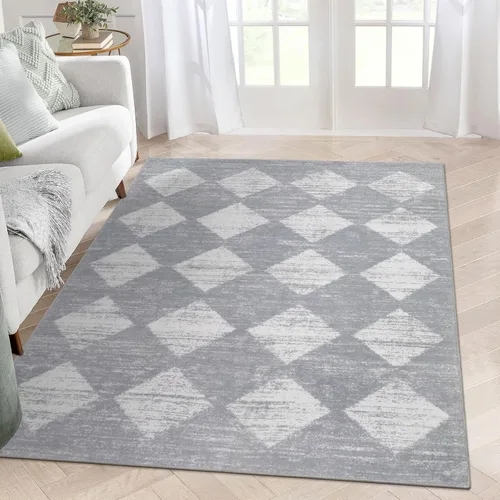 Miniatura 15 de Lahome Alfombras de Área Lavables a Máquina para Dormitorio Estético, Alfombra de Área Suave 4x6 pies para Sala de Estar Antideslizante, Alfombras