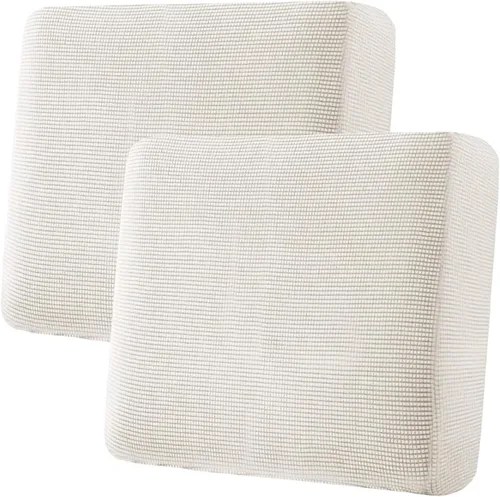 Miniatura 114 de H.VERSAILTEX Fundas Súper Elásticas para Asiento Individual, Fundas de Sofá, Fundas de Cojines, Juegos de Fundas, Tela Gruesa de Sarga con Textura