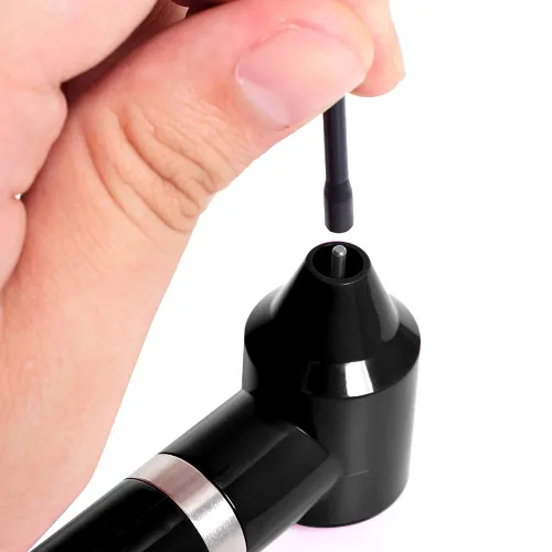 Miniatura 4 de Mezclador de tinta Máquina mezcladora de pigmentos para tatuajes con 100 piezas de varillas mezcladoras de color de cejas maquillaje tatuaje Negro