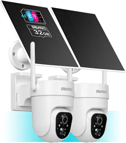 Miniatura 17 de Cámara de seguridad solar inalámbrica Vicohome 2CQ4 2K AI para exteriores, cámara alimentada por batería, visión nocturna a color, audio