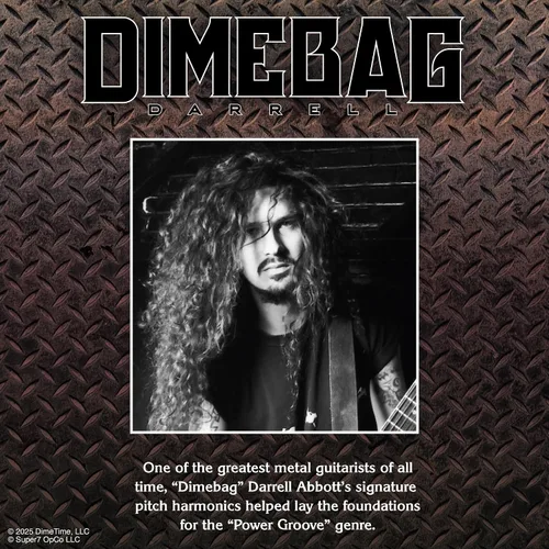 Miniatura 7 de Super7 Dimebag Darrell Figuras de Reacción Ola 01 - Dimebag Darrell (Culprit) Figura de Acción